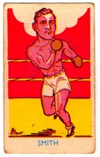 Donaldson trade card SPORTS FAVOURITES 1953 Boxing Smith #255