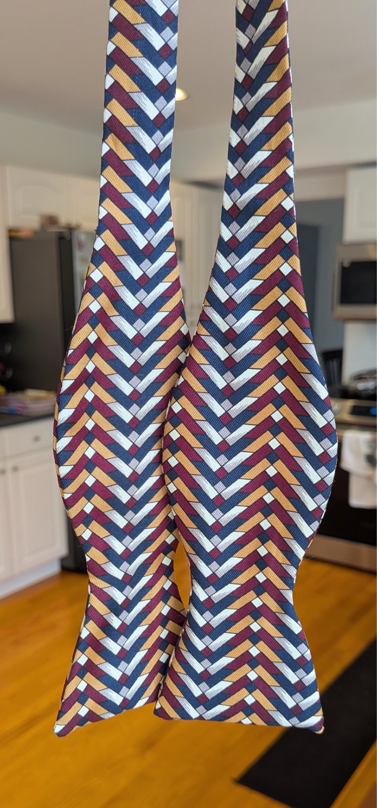 Robert Talbott Studio Adjustable Silk Bow Tie in … - image 7