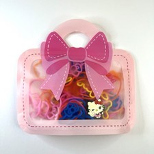 Sillybandz Hello Kitty Sanrio Party 72 Pack Shaped Silicone Bracelets NEW