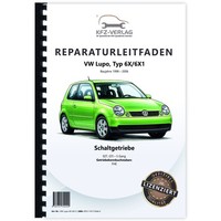 Vw Lupo 6X 1998-2006 5 Gang Schaltgetriebe 02T Gti Kupplung Reparaturanleitung
