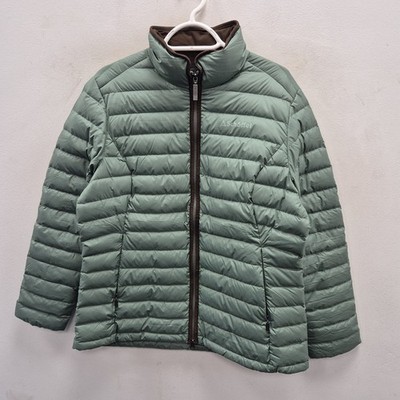 Schoffel Hambleton Down Padded Puffer Green Lightweight Coat Jacket Size Uk 16