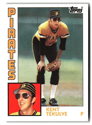 #ad #ad 1984 Topps #754 Kent Tekulve $1.47