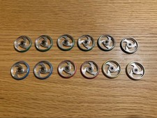 Tamiya Aluminum Bearing Roller 19mm with Rubber Rings Multi Color Used