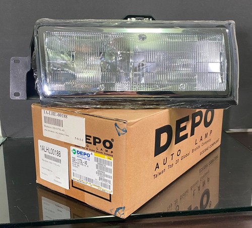 89-90 CADILLAC DeVille Fleetwood Left Driver Headlamp Headlight Assembly - Picture 3 of 13