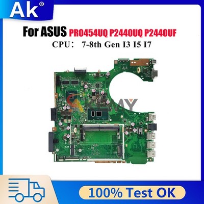 P2440UQ Laptop Motherboard For ASUS ProArt PRO454UQ P2440U P2440UF Mainboard