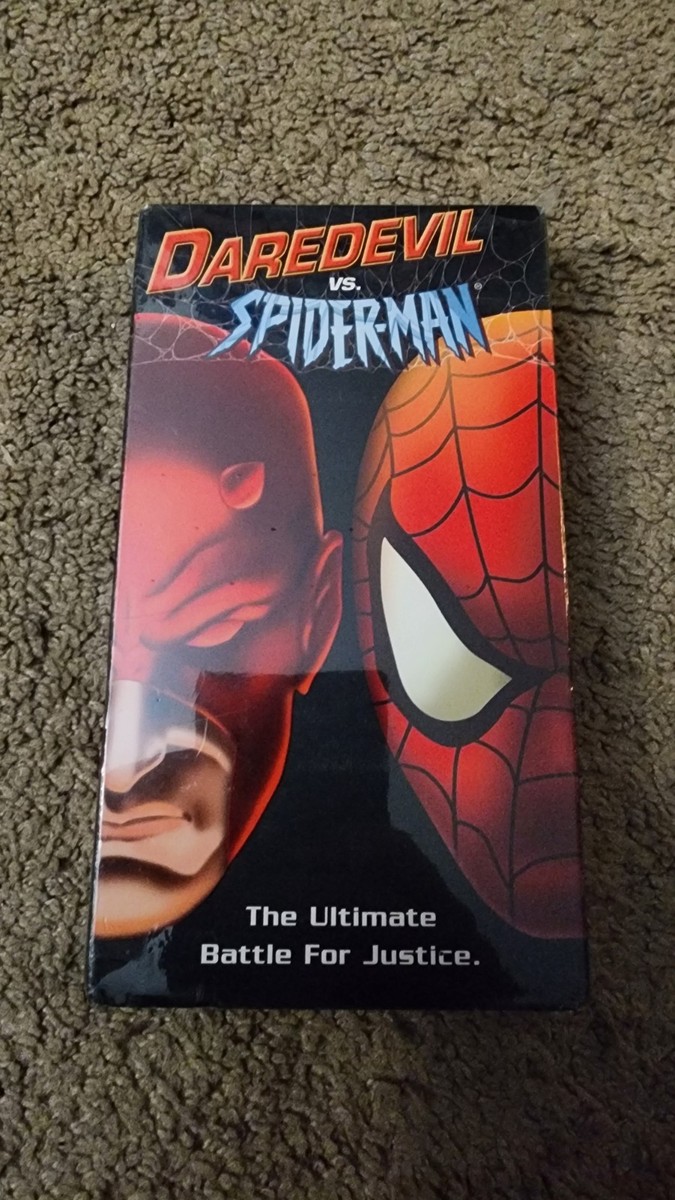 Daredevil Vs. Spider-Man (VHS, 2003) NEW SEALED 786936203189| eBay