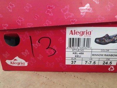 Alegria By Pg Lite Women's Keli 459 Minnow Rainbow Us 7-7.5