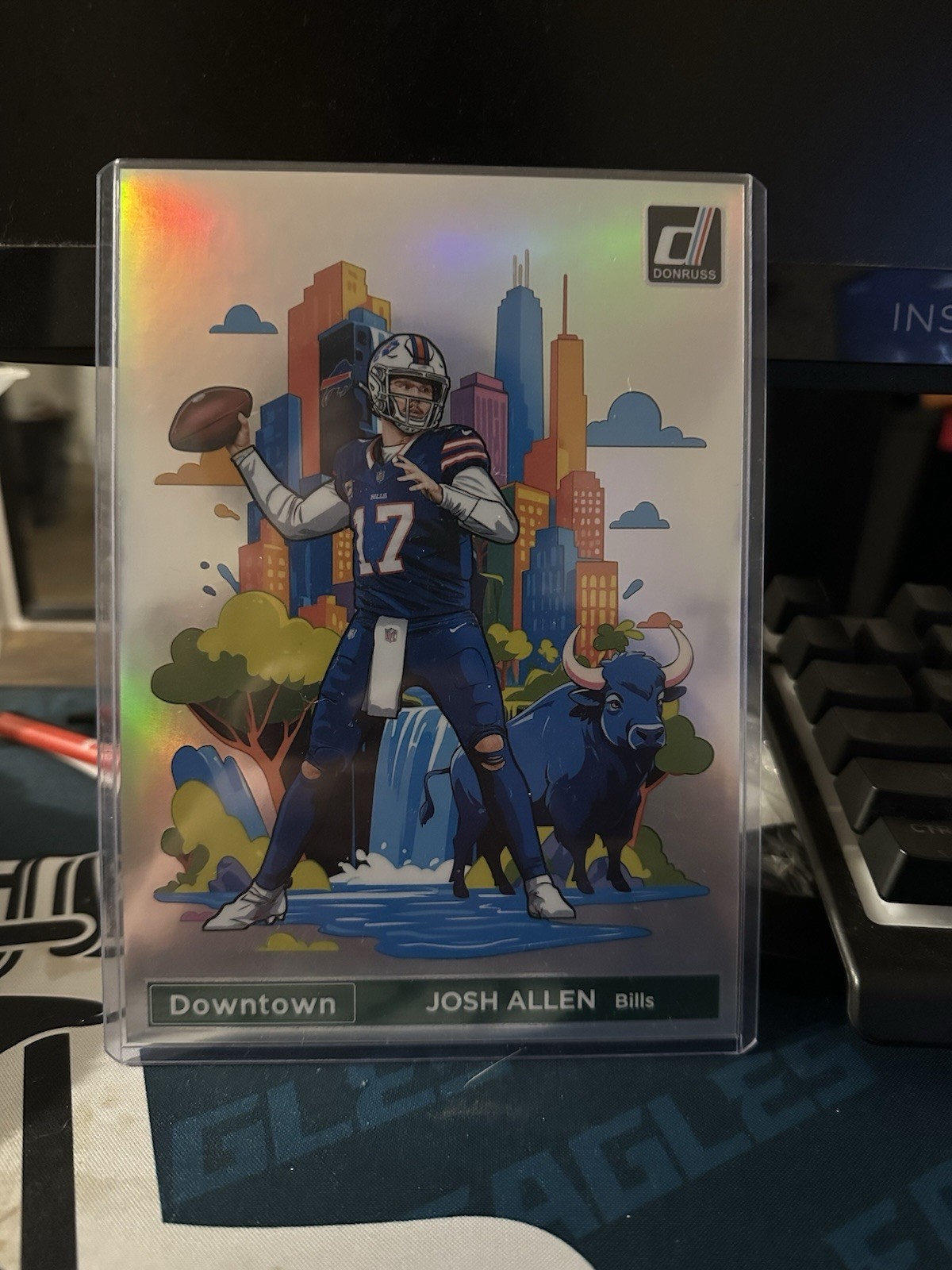 2024 Panini Donruss Downtown! Josh Allen #2 Oversized