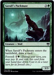 Sarulf's Packmate Kaldheim Foil Common #192