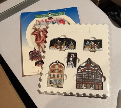 The Cat's Meow Village North Pole Collection with Box