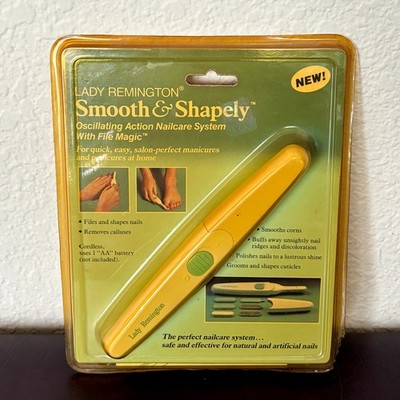 Vtg 1989 Lady Remington Smooth & Shapely Nailcare System   New In Original Pkg