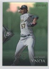2014 Bowman Platinum Chrome Prospects Emerald 54/399 Michael Ynoa #BPCP59 z6b