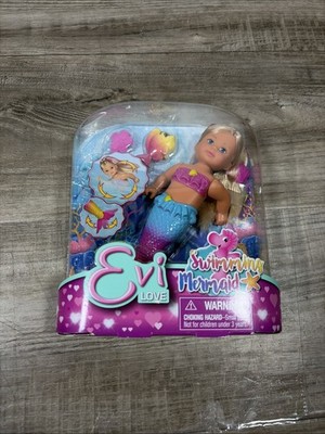 Simba 105733318 Evi Love Swimming Mermaid/Evi the Mermaid/Can Swim/with Fish Fig