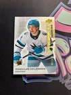 2024 UD PREMIER #101 MACKLIN CELEBRINI GOLD ROOKIE 7/199 (DN)