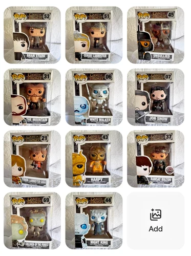 Funko Pop Game of Thrones Lot of 11 – Jon Snow, Night King and More MIB