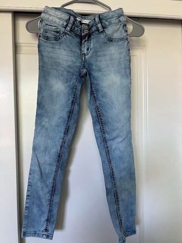 Mudd Skinny Mid-Rise Jean Legging Blue Denim Jeans Pants Size 10