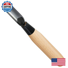 KAKURI Leather Corner Punch Tool 15mm - Japanese Steel, No Hammer Needed