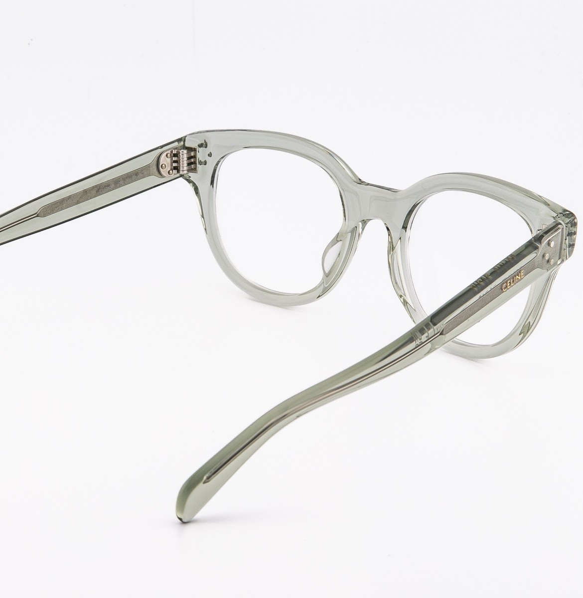 CELINE 50109 BOLD 3 Dots Crystal Green Optical Fashion Eyeglasses
