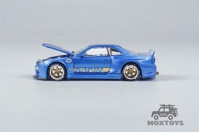 Kaido House x MINI GT 1:64 Skyline R34 V2 Aero SHINJUKU Car | eBay