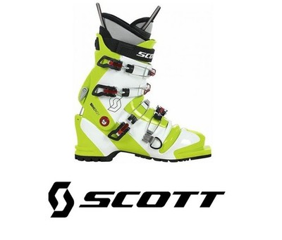 スコット SCOTT SYNERGY 75ｍｍ 29-30.5cm テレマーク NEW in BOX Scott Synergy 75 mm Telemark Boots 30.0 White Green