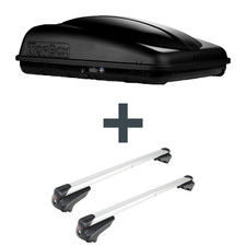 Dachbox Topbox TopBox 350 + Dachträger G3 für Seat Ibiza ST IV Typ 6J8/6P8 EBA