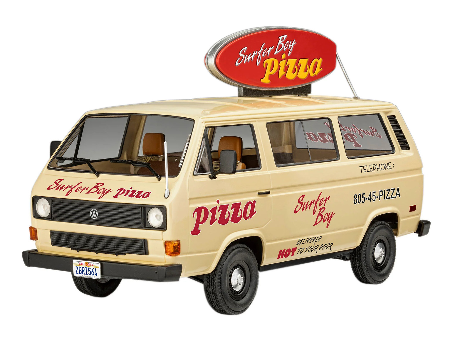 Revell 67725 Model Set VW T3 Bus ""Surfer Boy"": Stranger Things Model Kit