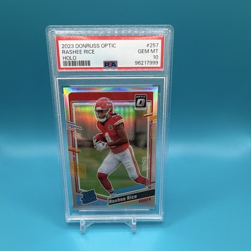 Panini 2023 Donruss Optic Rashee Rice Rated Rookie Holo Prizm #257 PSA 10
