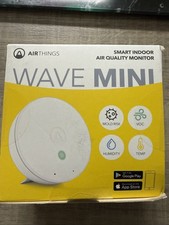 Airthings 292 Wave Mini -smart Indoor Air Quality Monitor with Volatile Organic