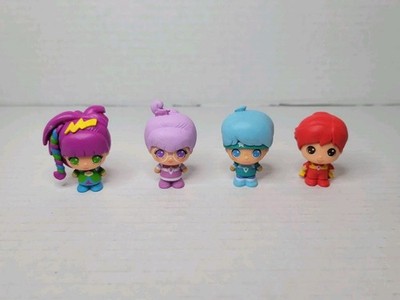 Lot of 4 - Cheebee Rainbow Brite The Loyal Subjects Micro Figures