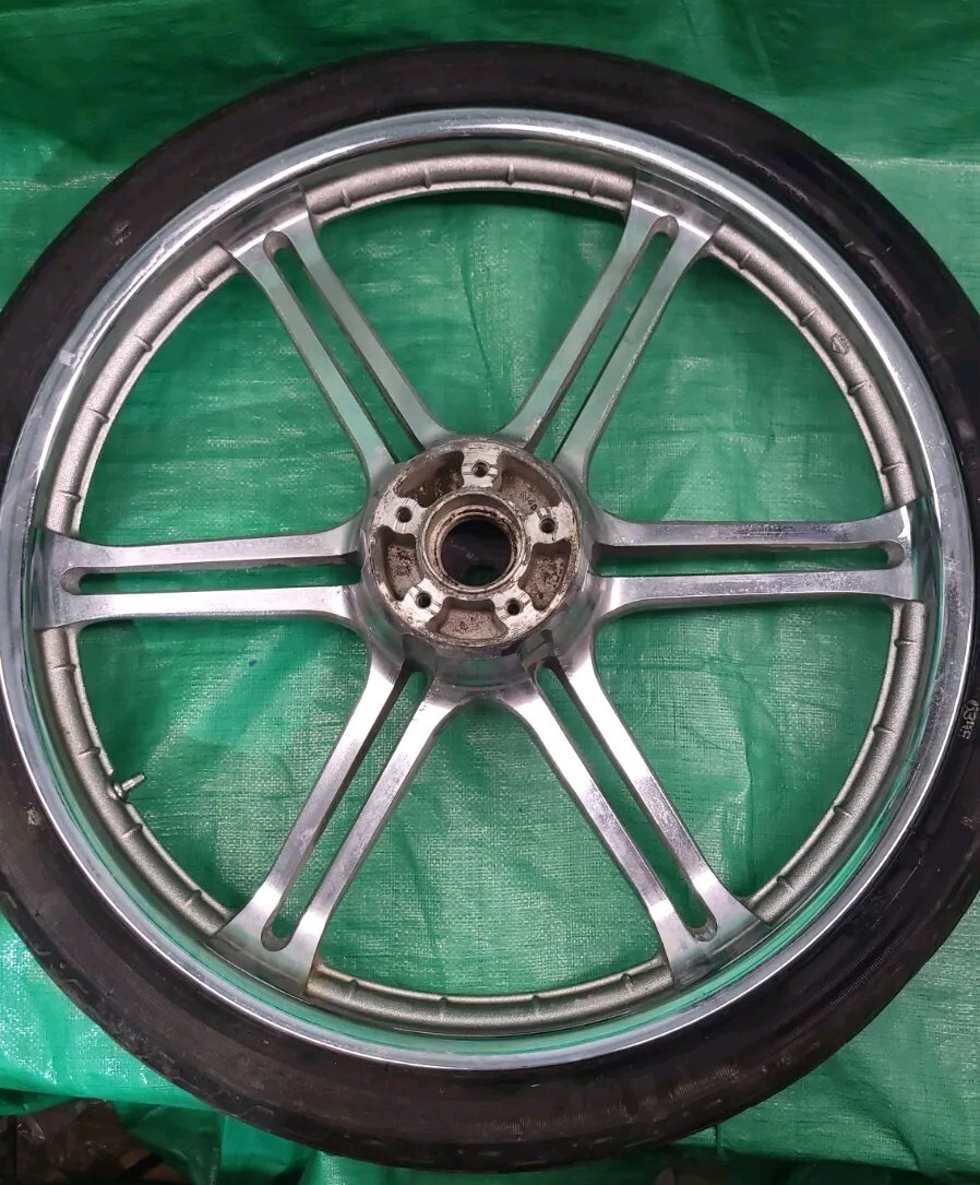 Harleyです。 P2 21尺 Harley-Davidson Softail Dyna Laced Front Wheel 21x2.15 Black