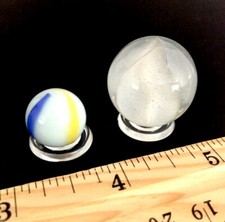 2-DAY SALE Pack Of 25 Soft Display Holder Stands Marbles Ball Sphere Stone Egg