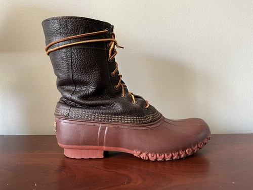 LL Bean Signature Cruiser Boot Size 10M 