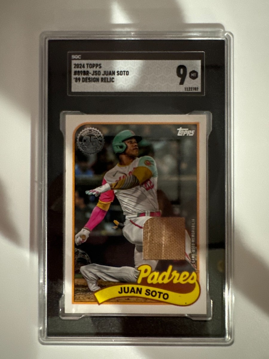 2024 Topps Series 1 - 1989 Topps Baseball Relics Juan Soto #89BR 