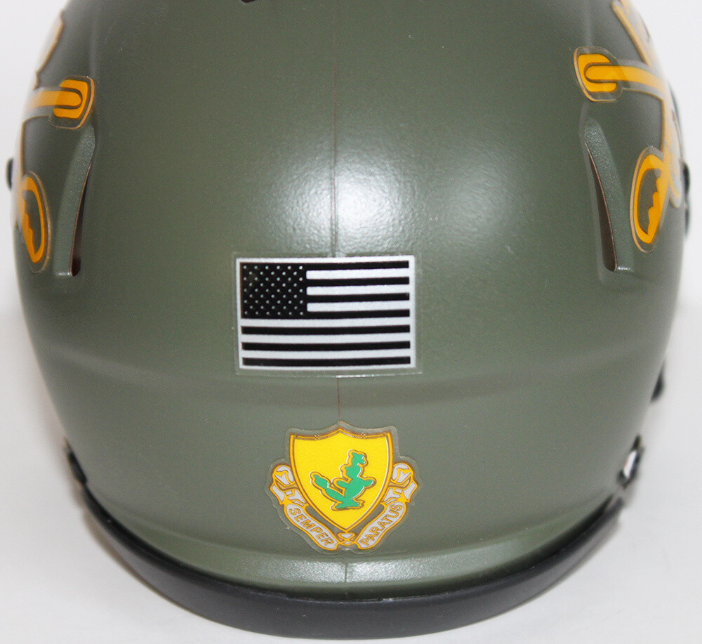 2019 Army Black Knights 1st Calvary 12th Regiment Custom Riddell Mini vs Navy 2019 Army Black Knights 1st Calvary 12th Regiment Custom Riddell Mini vs Navy