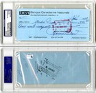 Maurice Richard SIGNED CHECK Montreal Canadiens (DEC) PSA/DNA AUTOGRAPHED
