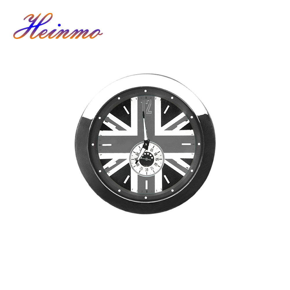 Mini Cooper Non Slip Jack Union LOGO Clock Timer Dashboard Decoration Mini Cooper Non Slip Jack Union LOGO Clock Timer Dashboard Decoration