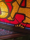 Vtg “Bar” Light by Underwriters Laboratories Stained Glass Look Proceeds Donated — photo 4