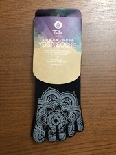 Calcetines Tula Super Grip Cinco Dedos Puntera Agarres Antideslizantes Calcetines de Yoga Unisex *NUEVOS CON ETIQUETAS* ❤️