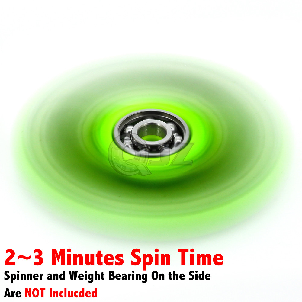 10x 608 Open [Stainless Steel] 22x8x7mm Fidget Spinner