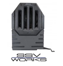 SSV Works Rear Cargo Sub Subwoofer Enclosure Box for Jeep Wrangler JLU 4 Door