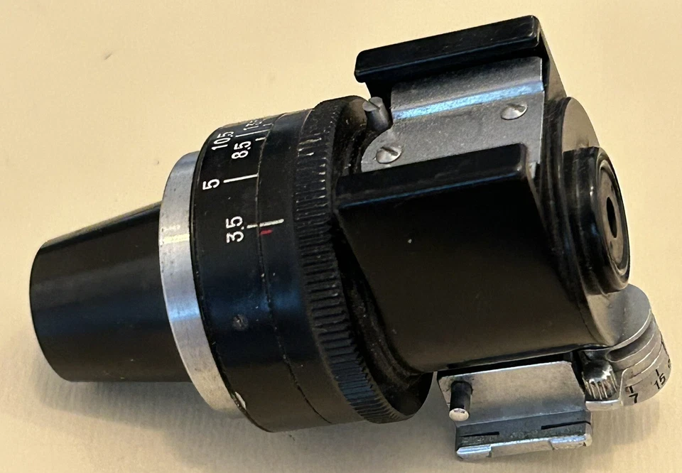 Nikon Black Paint Torpedo 3.5-13.5cm Viewfinder Good User - Image 2 of 4