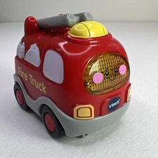 VTech Go! Go! Smart Wheels Red Fire Truck Lights Sounds Work Great