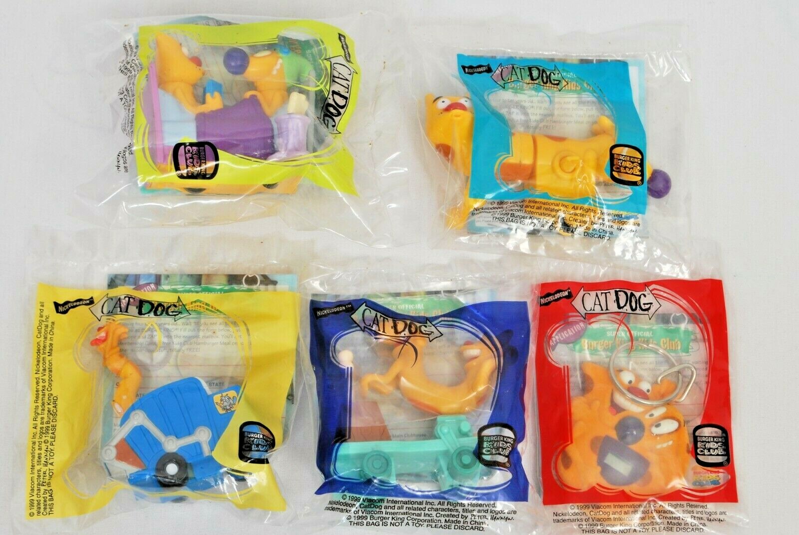 burger king nickelodeon toys