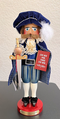 RARE Steinbach S1750 ''Prince Hamlet'' Nutcracker  2007 Signed by Karla Steinbach