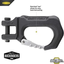 Delta-Series Forged Winch Hook 12,000 LB Overland 4x4 Truck SUV Smittybilt 99012