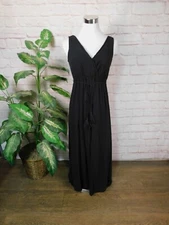 Shinestar Sleeveless Maxi Dress S Black