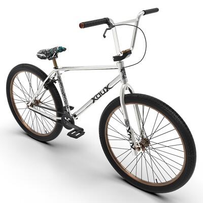 XOUX STRIDE 29 inch Threadless BMX Fork 1-1/8 inch , Silver | eBay