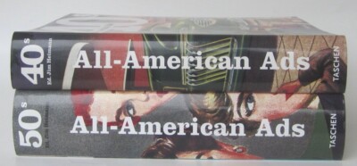 All American Ads 40's 50's Jim Heimann Taschen Book Lot Atomic Age