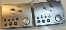 2 Westinghouse 4-Channel Voice-Activated Wireless Intercom WHI-4CUPG Silver NEW