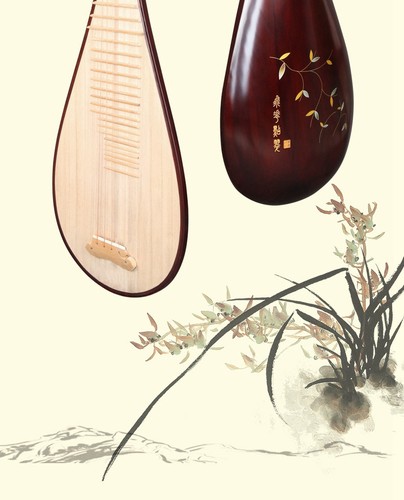 Nueva Alta Calidad YUEHAI Pipa Laúd Chino Instrumento Musical Liuqin - Imagen 12 de 12